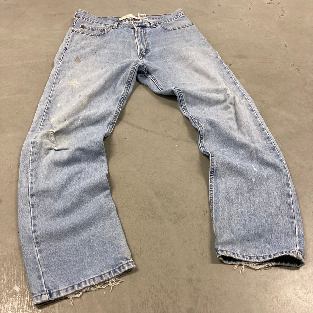 Y2K Levi’s 505 paint splatter Jeans 33x32